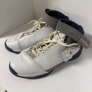 Nike Air Jordan Team Strong Men’s Sneakers Size 12 – White / Black / Blue